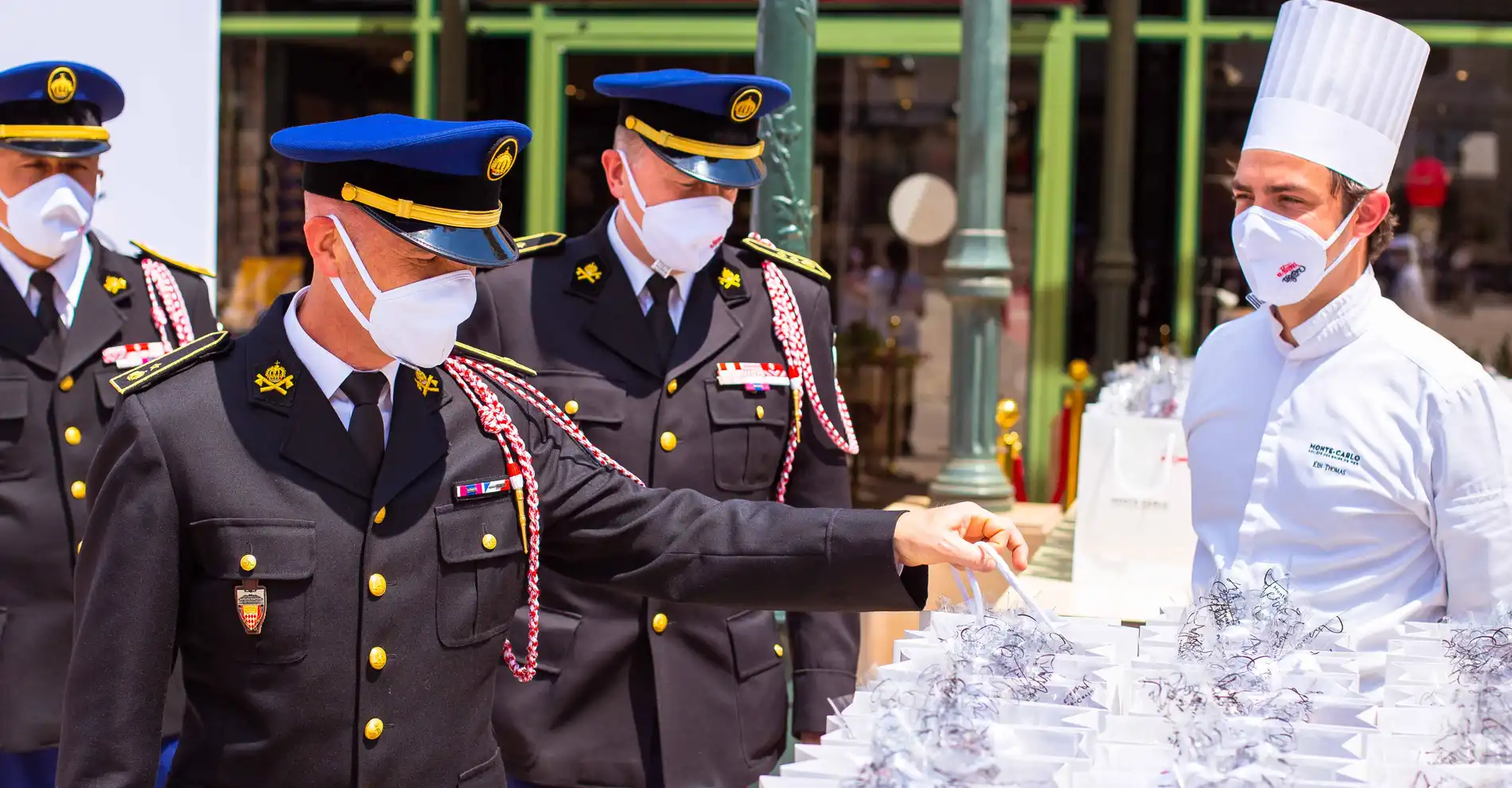 Inauguration Place du casino Monaco 